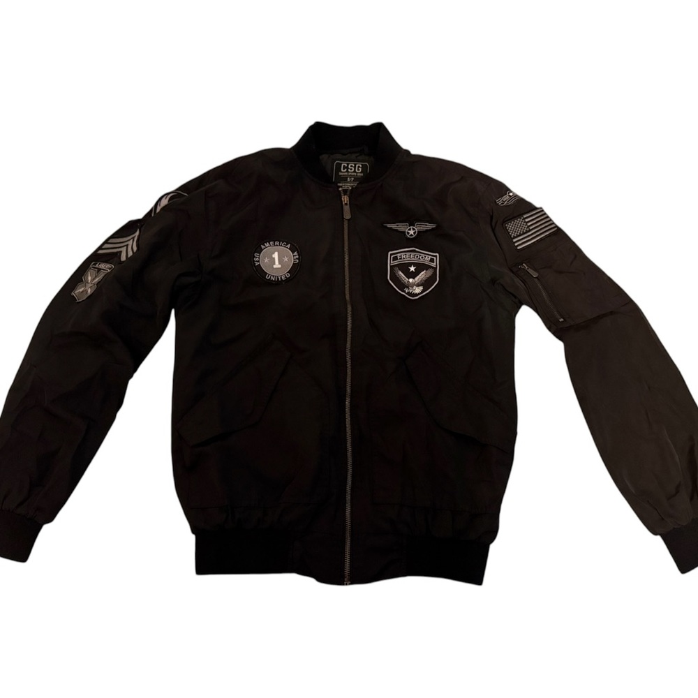 CSG military bomber jacket